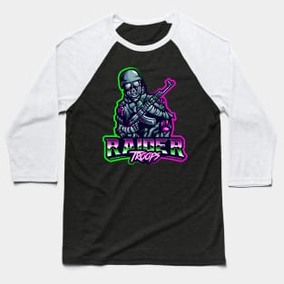 Raider Troops Esports Team Baseball T-Shirt